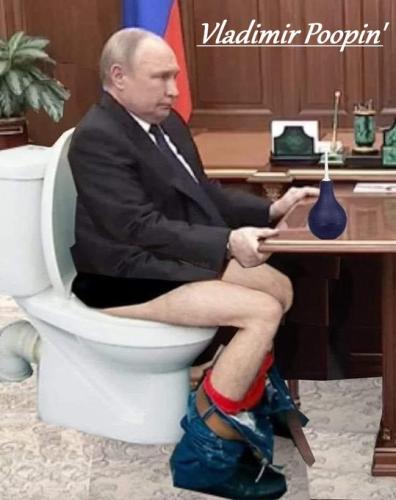 Putin-on-the-toilet